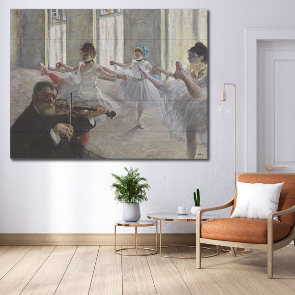 Πίνακες σε Ξύλινες Τάβλες - Edgar Degas