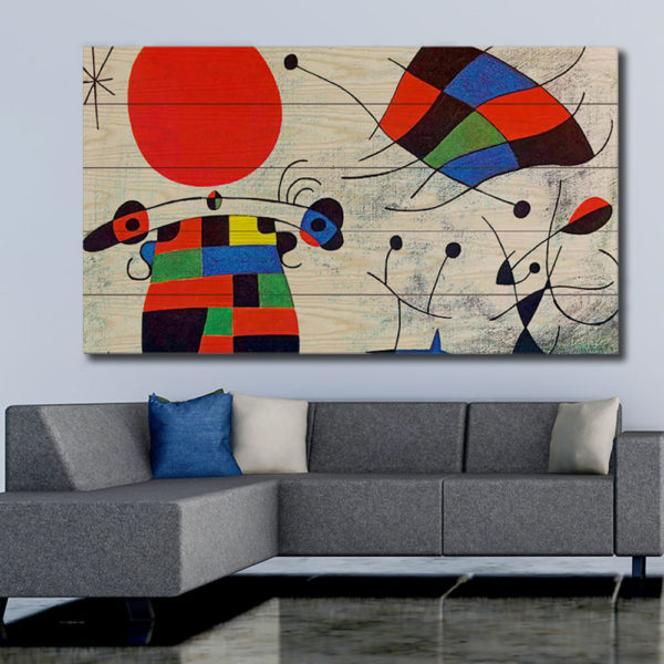 Πίνακες σε Ξύλινες Τάβλες - Joan Miro