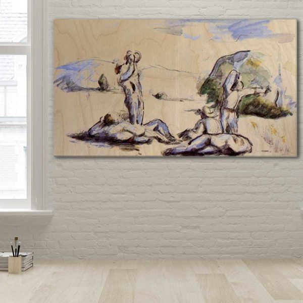 Πίνακες σε Kόντρα Πλακέ Θαλάσσης - Paul Cezanne