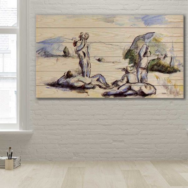 Πίνακες σε Ξύλινες Τάβλες - Paul Cezanne