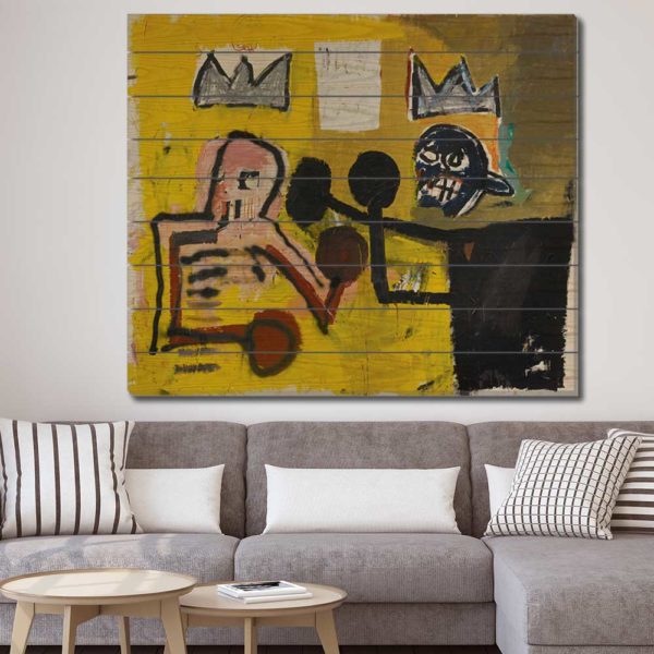 Πίνακες σε Ξύλινες Τάβλες - Jean Michel Basquiat